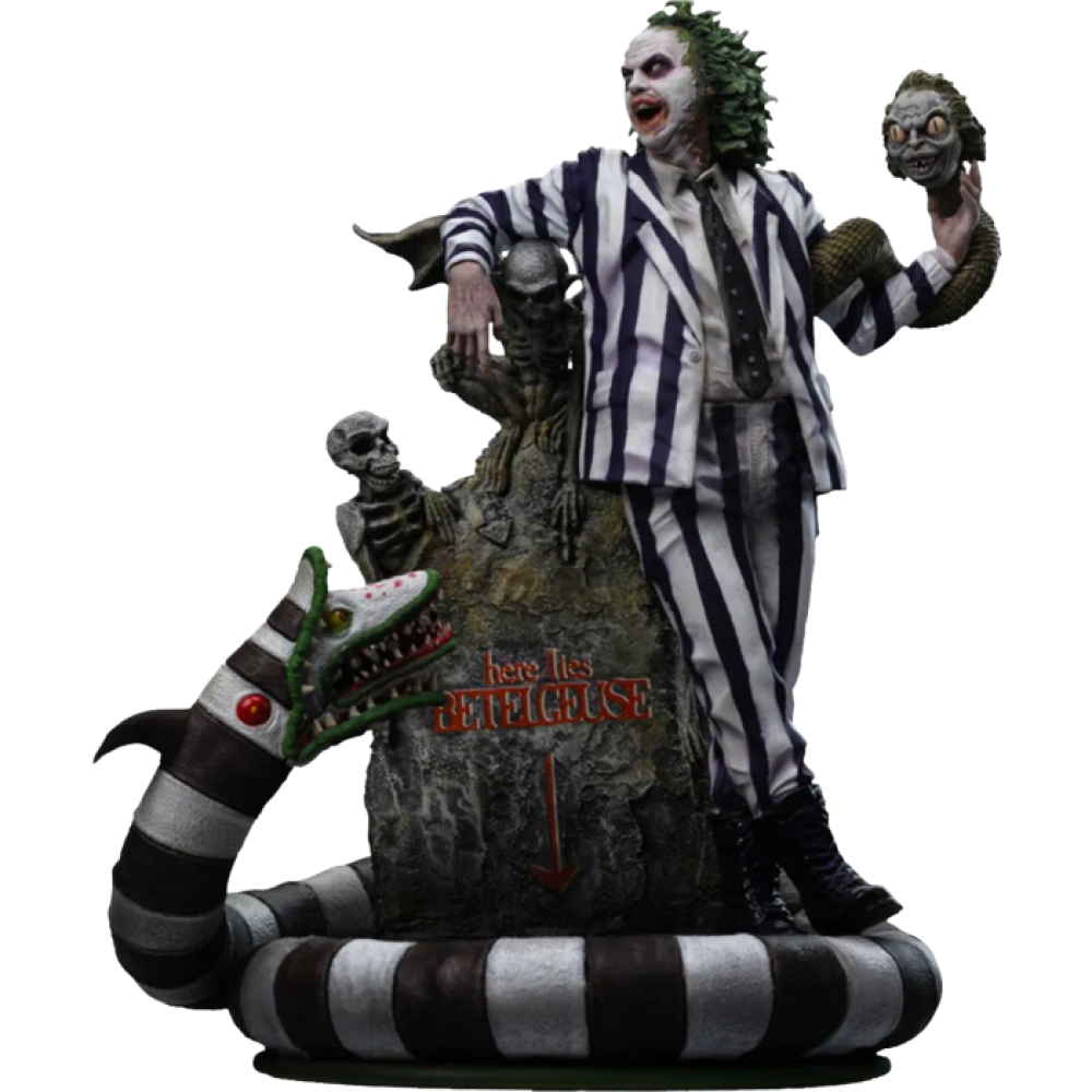 Beetlejuice Beetlejuice (2024) Beetlejuice 1/10th Scale Statue